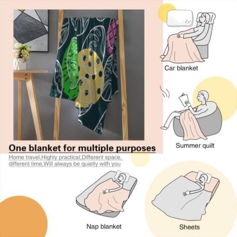 Trash Truck Blanket 30x40 Inch Super Soft Durable Lightweight Polyester Microfiber Throw - Anti-Wrinkle Anti-Fading Non-Linting All Seasons Blanket for Home Travel Outdoor Sofa Bedroom Office Kids Adu - Image 4