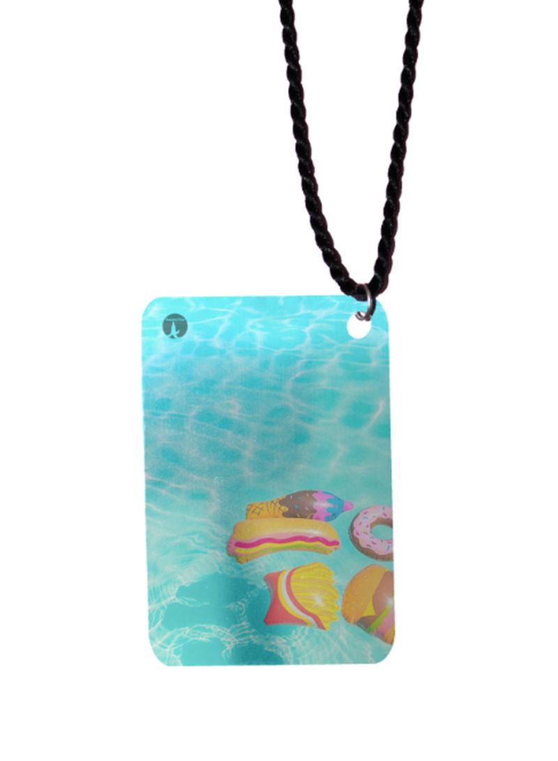 RKN Pool Printed Car Mirror Pendant - Image 2