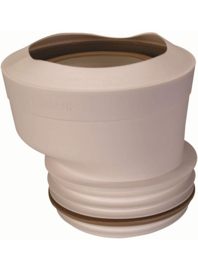 Royal Apex High Quality Standard Wc Connector Toilet Pan Connector (Offset 20 Mm) - Image 1