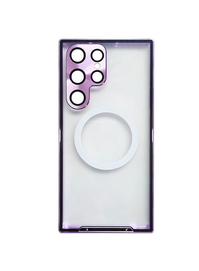 متوافق مع سامسونج S23 الترا 5G حالة المعادن - Image 1