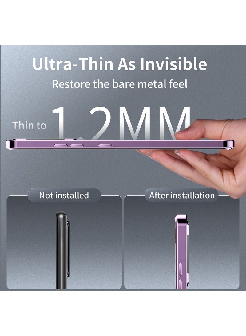 متوافق مع سامسونج S23 الترا 5G حالة المعادن - Image 2