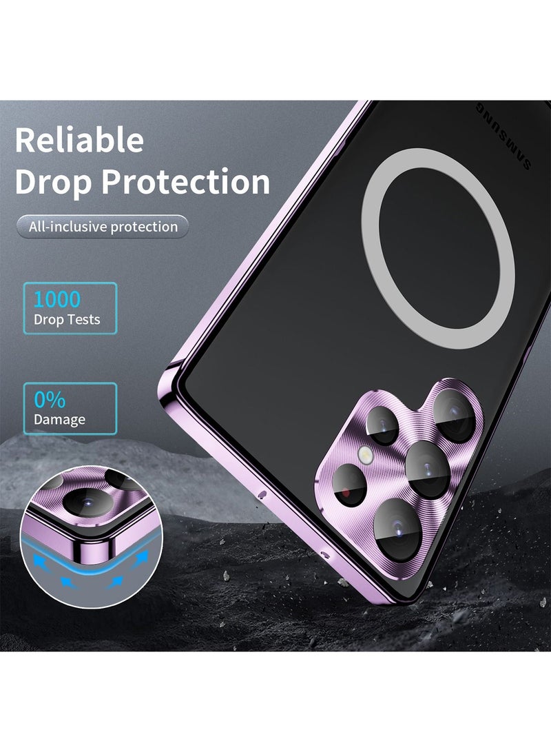 متوافق مع سامسونج S23 الترا 5G حالة المعادن - Image 4