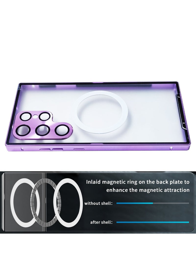 متوافق مع سامسونج S23 الترا 5G حالة المعادن - Image 5