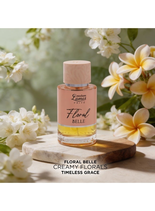Creation Lamis Privé Floral Belle Eau de Parfum Unisex 100ml - Image 5