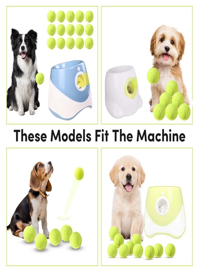 GLECTG 9 Pack 2 Inch Mini Tennis Balls for Small Dogs, Interactive Dog Toys for Fetch Training & Exercise, Fits 2-Inch Dog Ball Launchers - Image 4