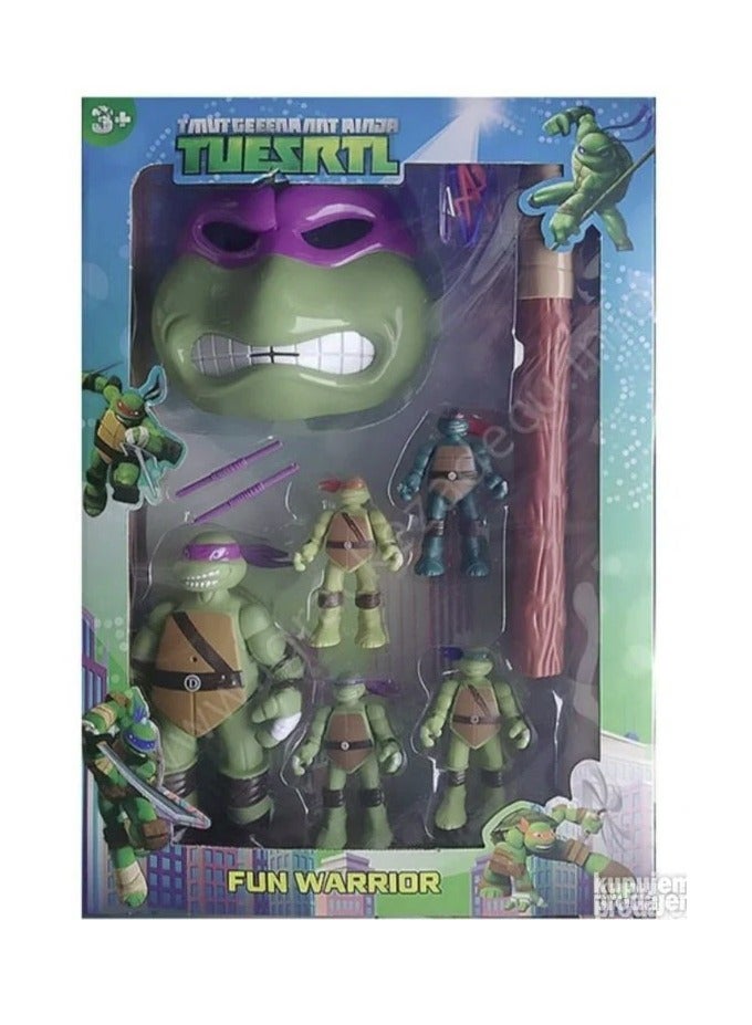 MARAH TOYS Teenage Mutant Ninja Turtles Figure Set - Image 5