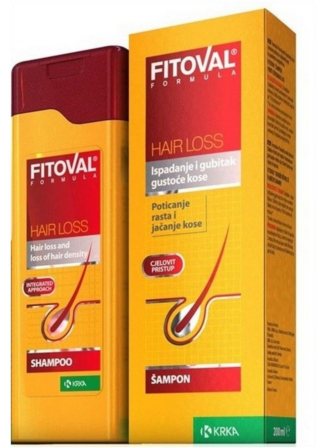 Fitoval - Hair Loss Treatment Shampoo 200Ml Anti Hair Loss Hair Growth Shampoo - Image 1