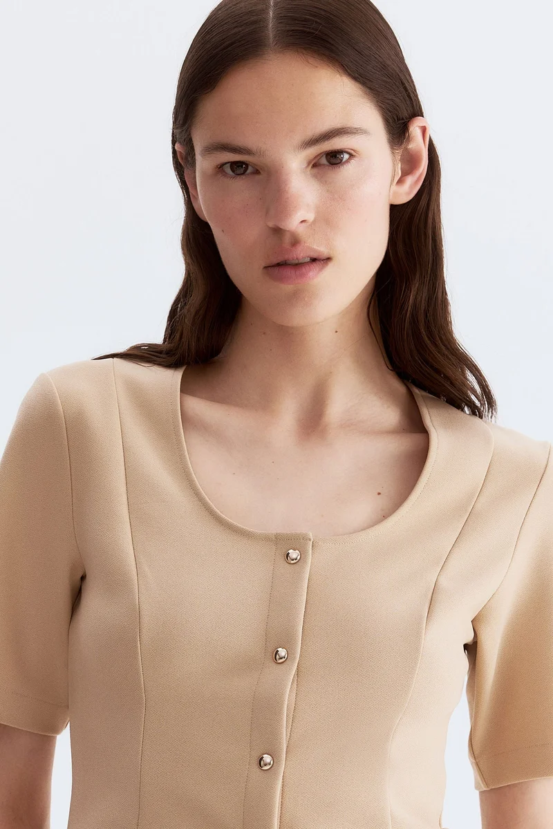 H&M Short-sleeved cardigan