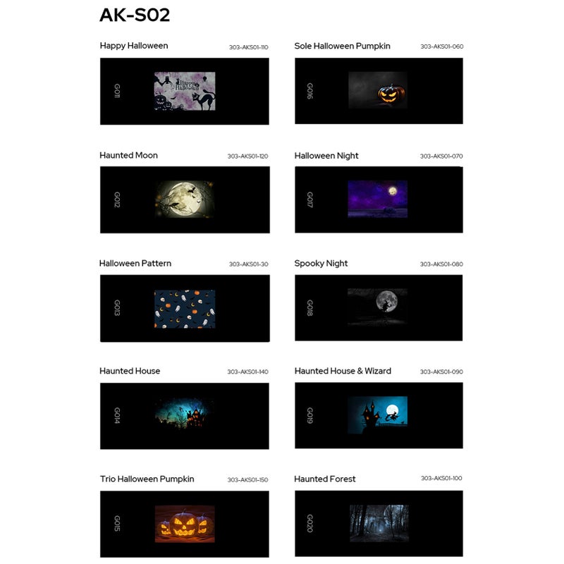 AK-S Full Slide Set Transparencies for AK-R21 Camera Flash Projector, Pack of 60pcs - Image 3