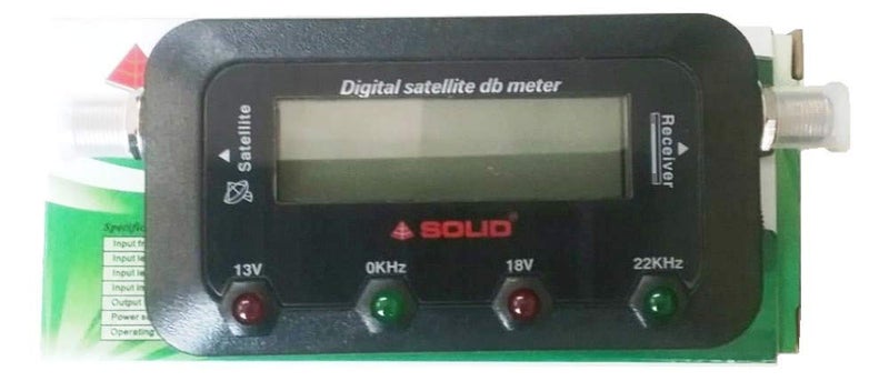 !Solid Solid SF-252 Digital Satellite dB Meter - Image 2