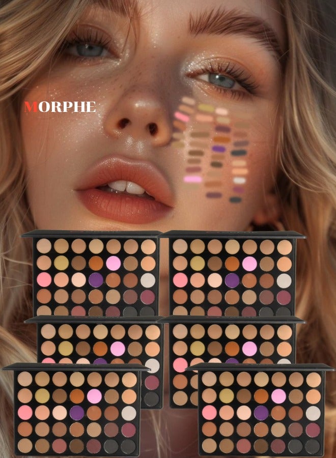 مورفي 6 قطع لوحة ظلال العيون 35 لون - Image 1