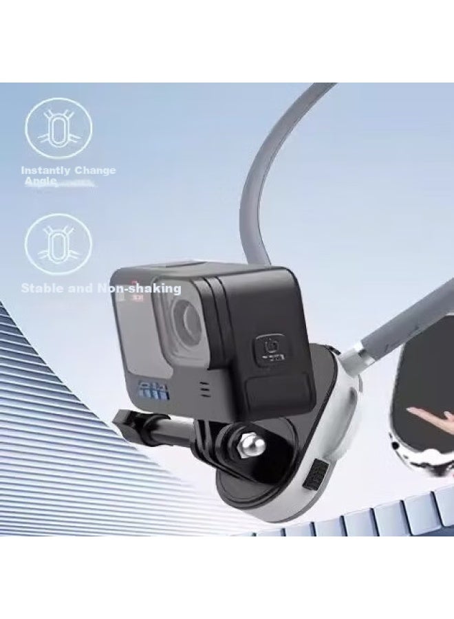 Youfes Neck Strap Mount, First-person Shooting Device, Action6/5pro/4/3/nano/acepro2/osmo360, Outdoor Cycling Dji Camera Accessories - Image 1