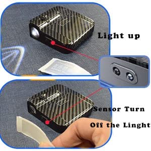 Automaze 3rd Generation Infra-Red Car Door Light Logo Projector Wireless LED Car Courtesy Light Welcome Logo Shadow Ghost Compatible For Honda Cars - Image 4