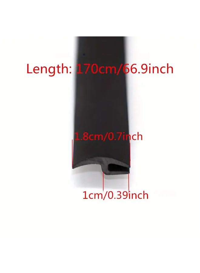 Universal Automotive Door Seal Strip 66 93 Inch Dust Proof And Sound Absorbing - Image 2