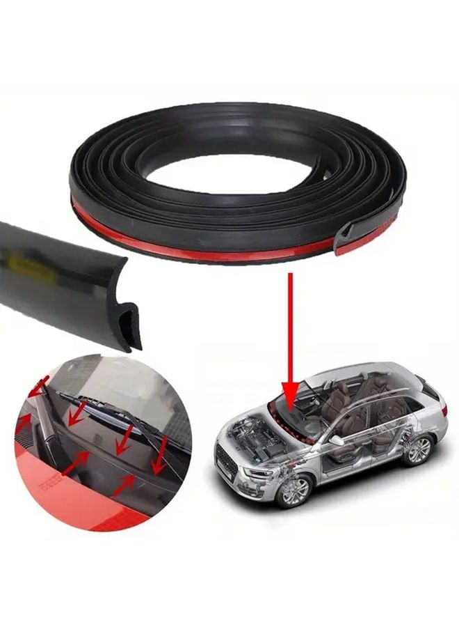 Universal Automotive Door Seal Strip 66 93 Inch Dust Proof And Sound Absorbing - Image 1