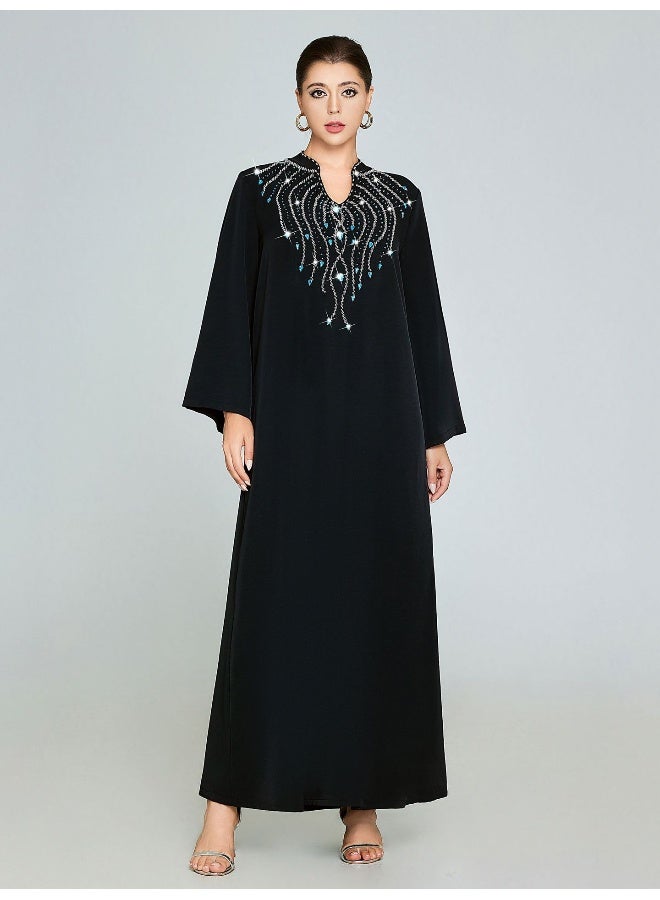 إسكدنيا أرواب مطرزة يدويًا مع خرز وفخامة - Image 1