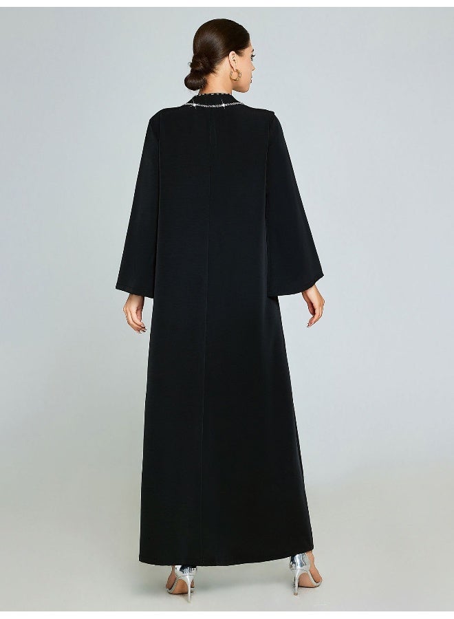 إسكدنيا أرواب مطرزة يدويًا مع خرز وفخامة - Image 2