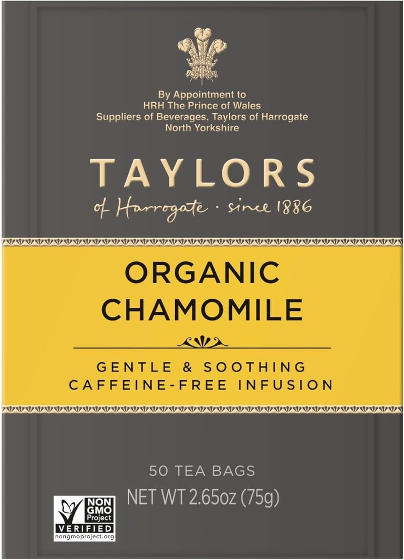 Taylors of Harrogate Organic Chamomile Tea - Image 2