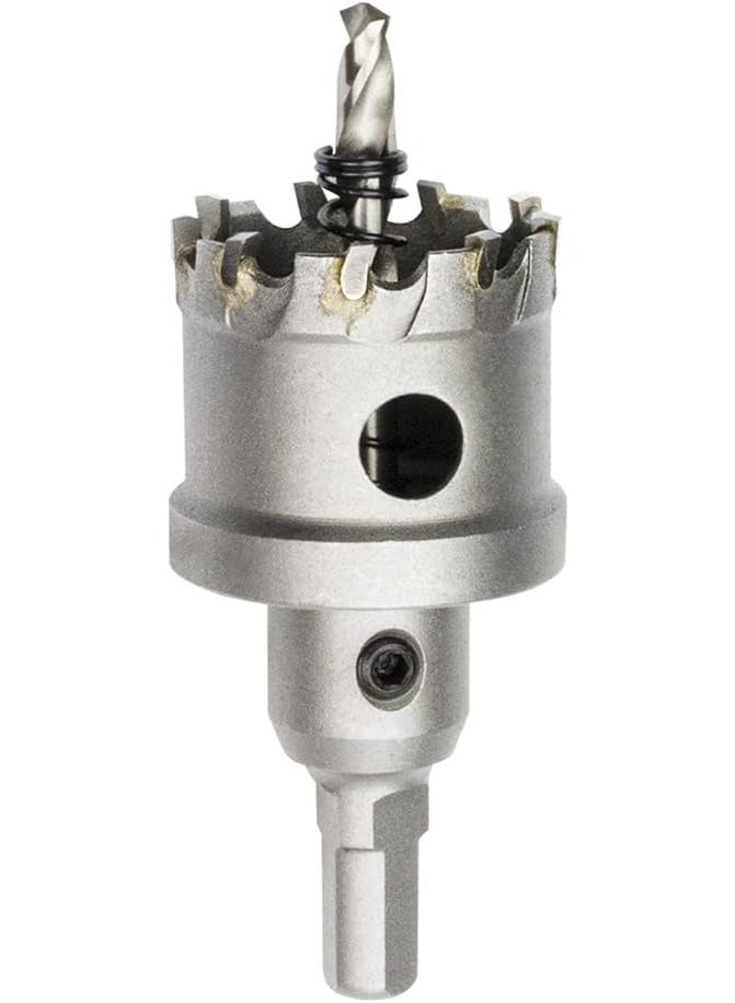 RNS TCT Hole Saw ECO 38 mm, TCT Metal Core Cutter with Pilot Drill, Arbor and Hex Key for Precision Steel, Sheet Metal and Industrial Drilling - Image 1