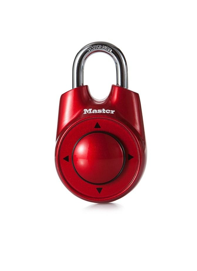 Master Master Lock Padlock Portable Gym School Fitness Club Combination Code Directional Padlock Locker Lock  - Image 1