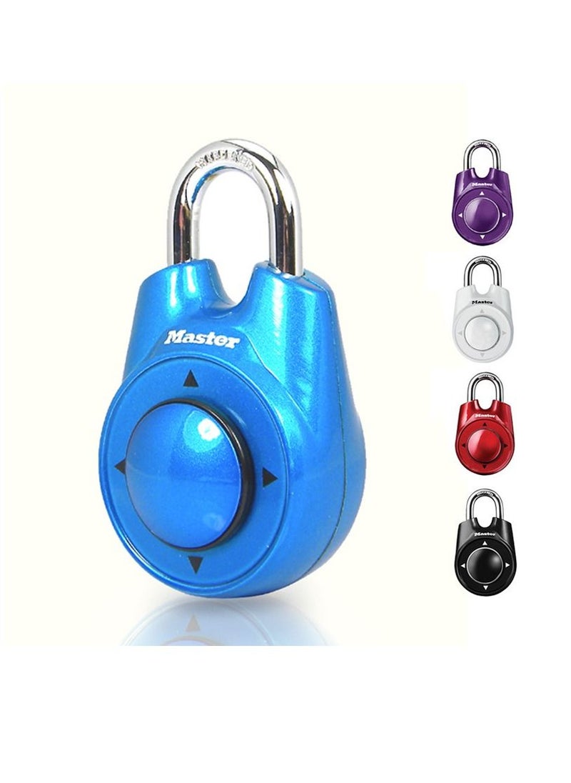 Master Master Lock Padlock Portable Gym School Fitness Club Combination Code Directional Padlock Locker Lock  - Image 5