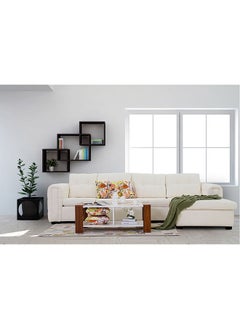 ROYAL FURNITURE أريكة سرير كوف، أثاث غرفة المعيشة بإطارات خشبية صلبة مع وسادة قاعدة من البولي يوريثين  - Image 1