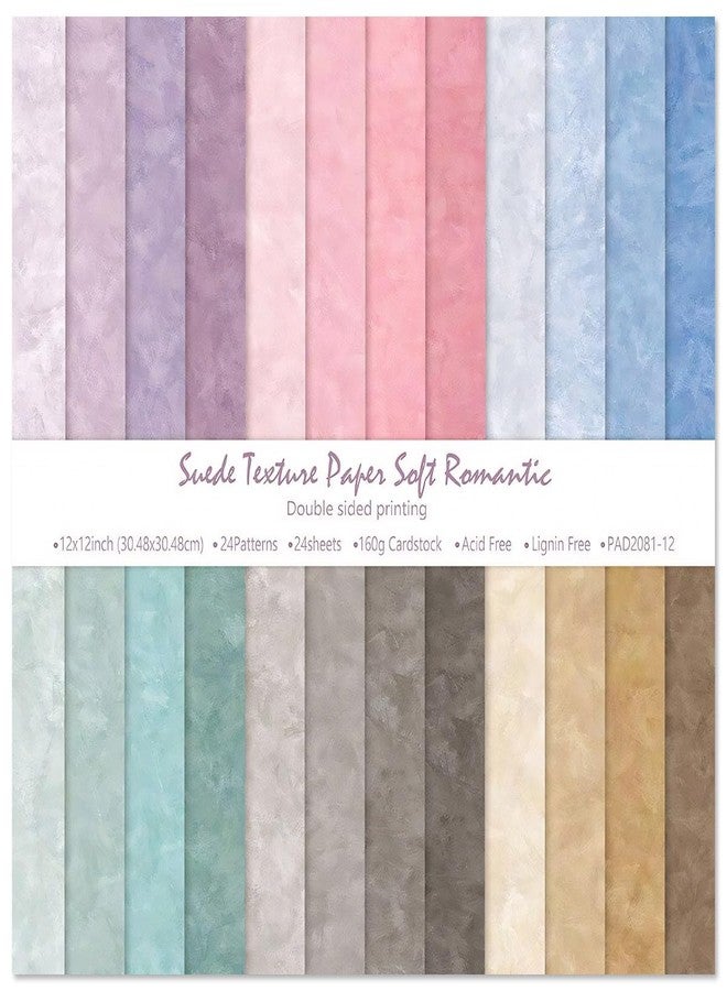 WLXTREE Scrapbook Pattern Paper Pack 12x12 Colorful Specialty Double-Sided Patterned Paper for DIY Background Card Making Photo Album Decor - Image 1
