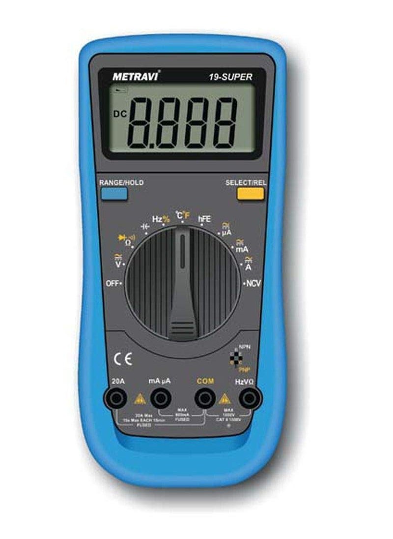 METRAVI Metravi 19SUPER compact TRMS Digital Multimeter with NCV  - Image 1