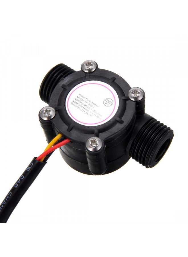 HiLetgo G1/2" Water Flow Hall Sensor Switch 1-30L/min 1.75MPa Flow Meter Flowmeter Counter Water Flow Sensor - Image 3