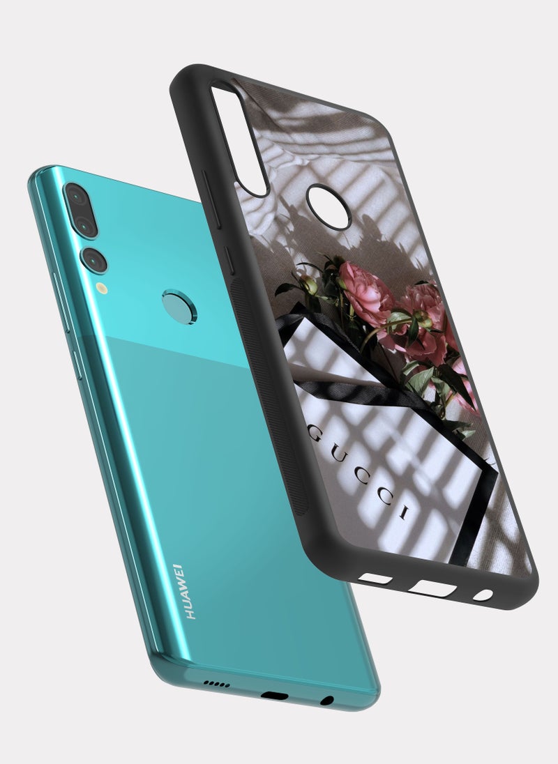 بكسلات كفر هواوي واي 9 برايم برو غوتشي ابيض وردي - Image 2