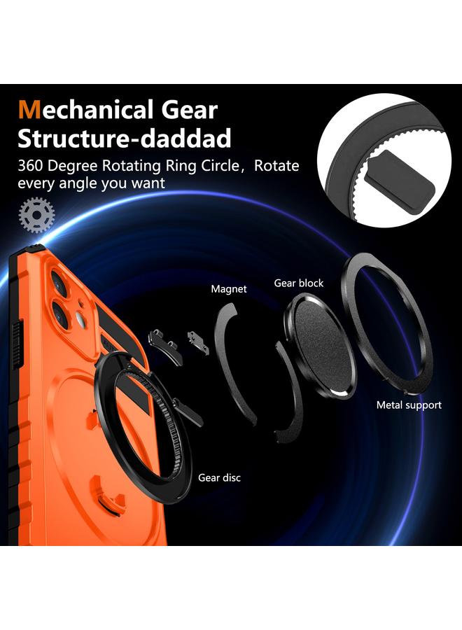 S-TOP Case For iPhone 12 Rotating Magnetic Holder Phone Case - Image 5