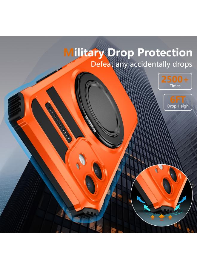 S-TOP Case For iPhone 12 Rotating Magnetic Holder Phone Case - Image 3