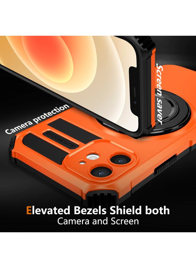 S-TOP Case For iPhone 12 Rotating Magnetic Holder Phone Case - Image 2