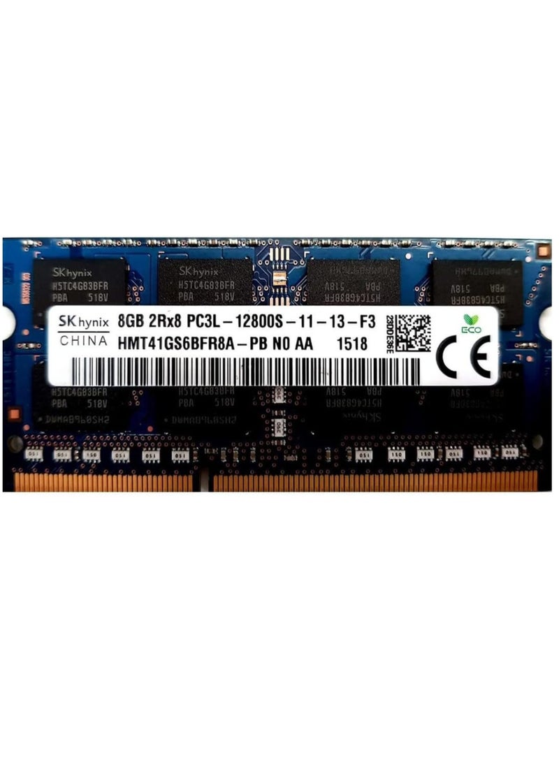 ذاكرة رام للابتوب اس كيه 8 جيجابايت 2rx8 Pc3l-12800s 1600mhz Hmt41gs6bfr8a-pb من هاينكس، سعة 8.0 GB، DDR3 - Image 1