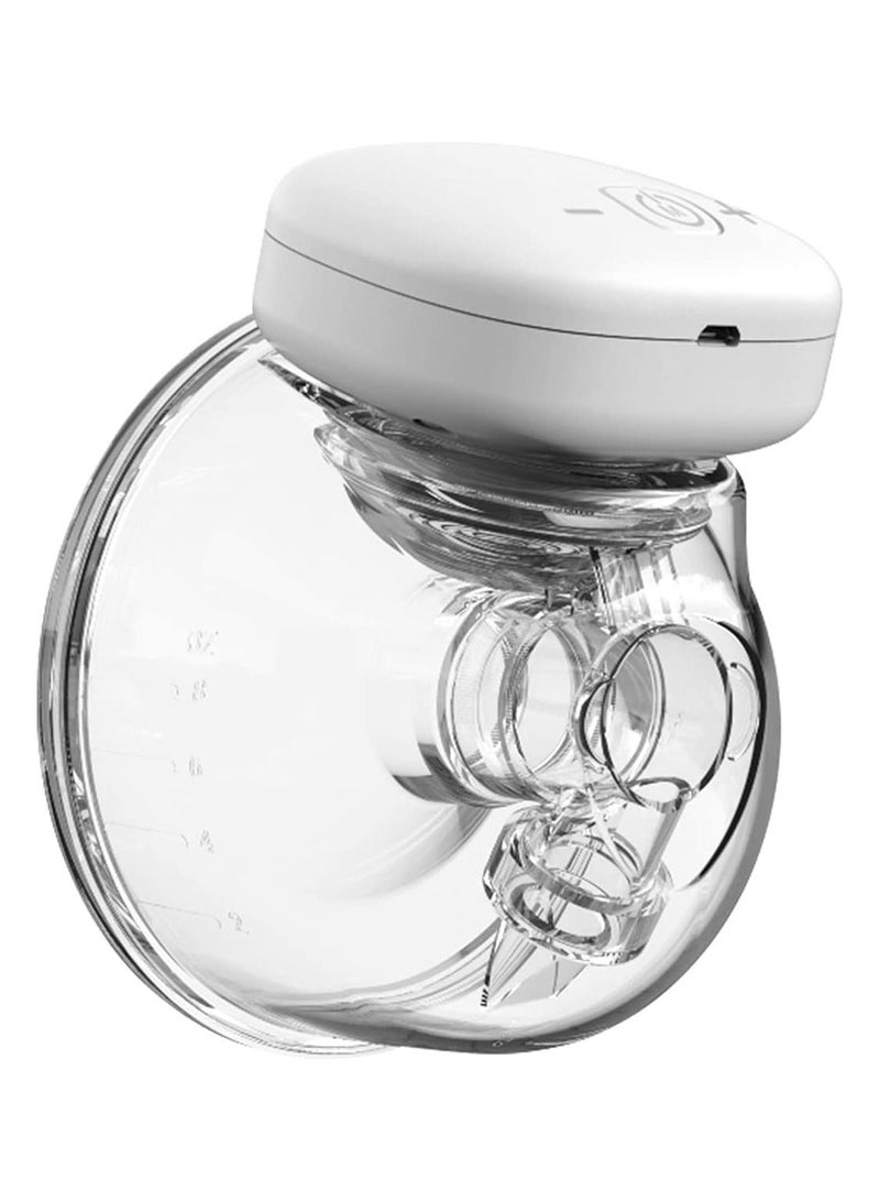 Gonice Wearable Breast Pump,Hands Free Electric Single Portable Wearable Breast Cup 8oz/240ml BPA-free 3 Modes 9 Suction Levels Rechargeable - Image 1