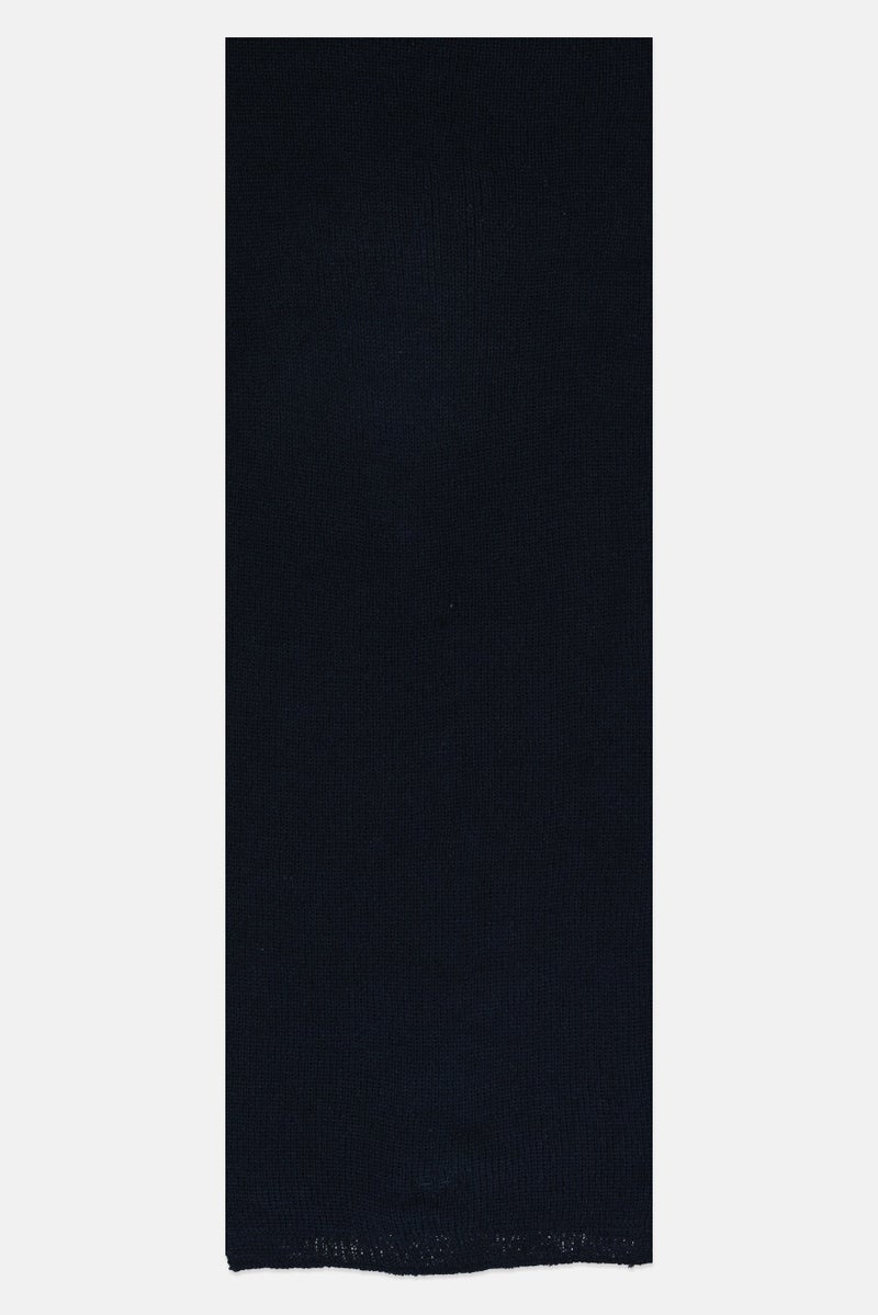 DOCKERS Men Textured Scarf 180 L x 26 W cm, Navy  - Image 2