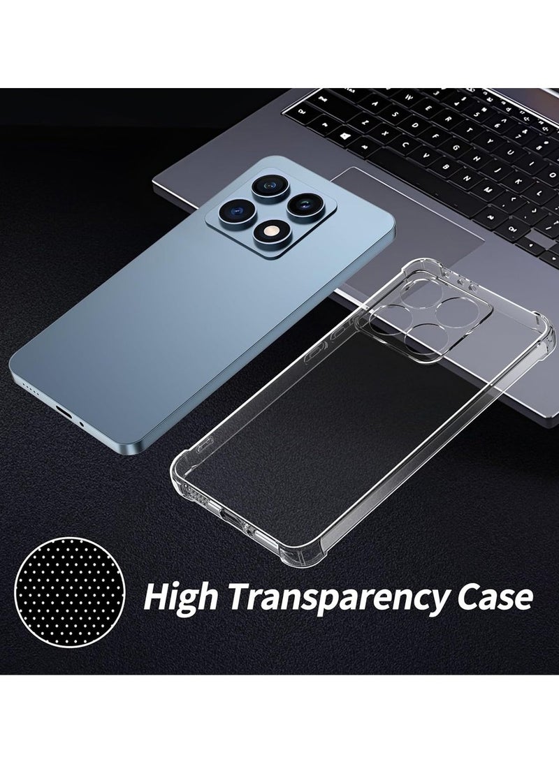 Techie Xiaomi 14T TPU Bumper Corner Case with Camera Lens Protection Transparent Protective Back Cover - Image 5