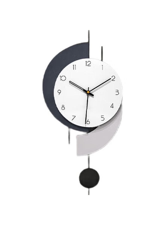 MOMEN Wall Clock Luxury Watch Living Room Art Modern Simple Atmosphere Fashion Creative Grid Decorative Clock Wall Hanging - Image 3