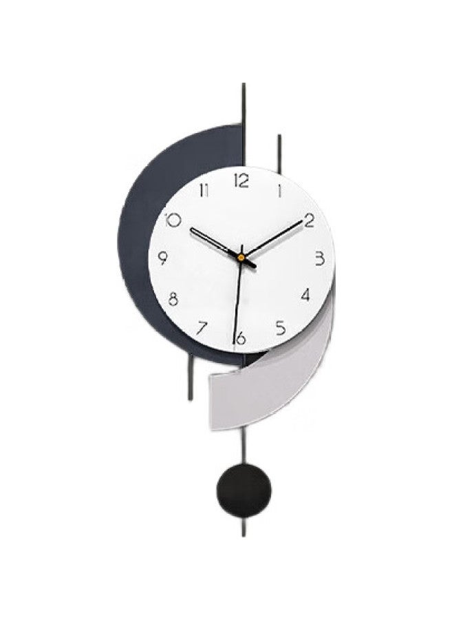 MOMEN Wall Clock Luxury Watch Living Room Art Modern Simple Atmosphere Fashion Creative Grid Decorative Clock Wall Hanging - Image 2