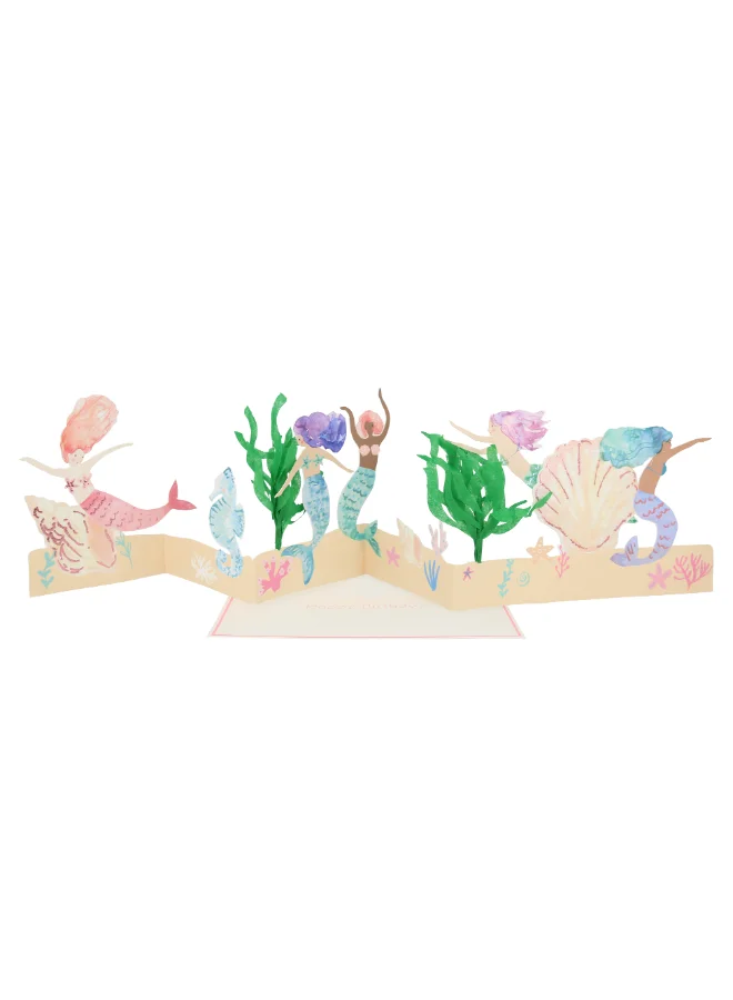 Meri Meri Mermaid Concertina Card