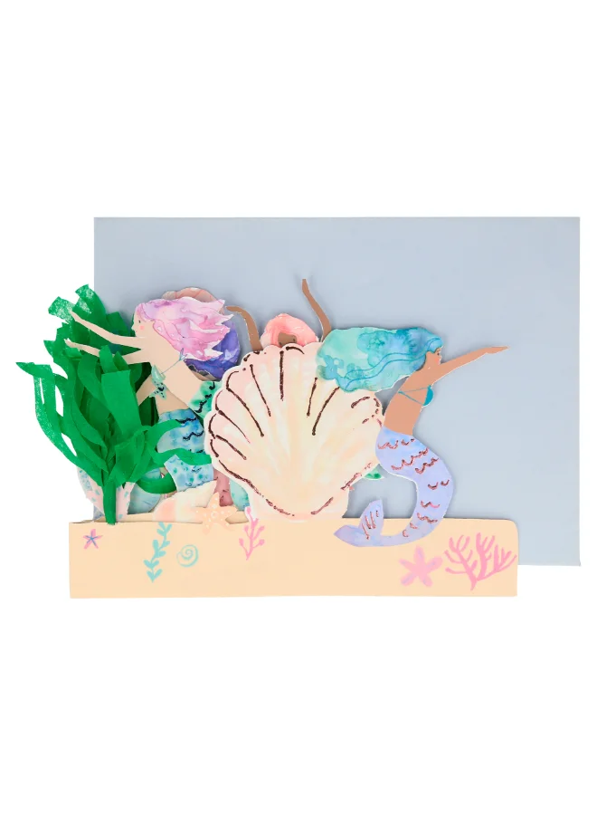 Meri Meri Mermaid Concertina Card