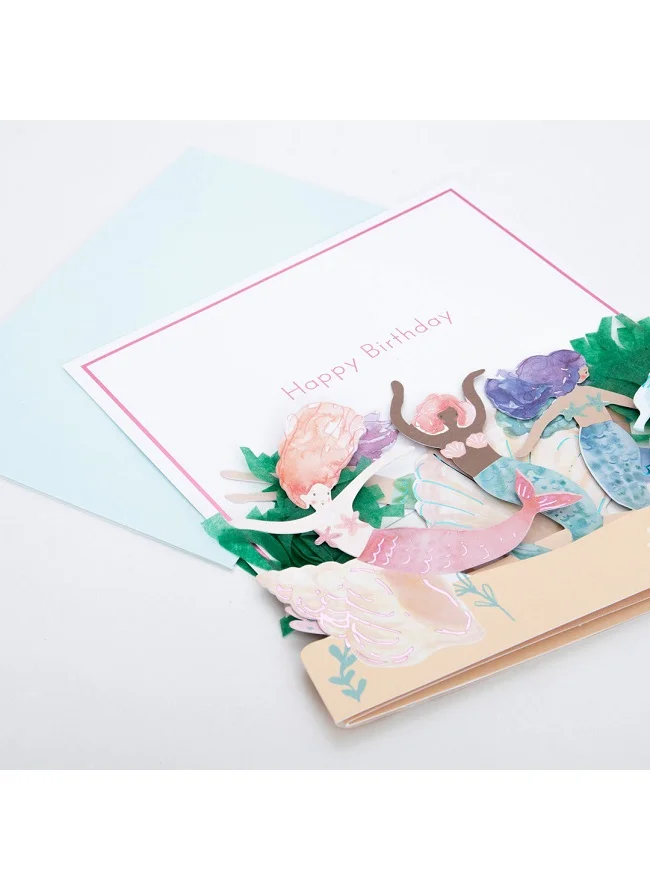 Meri Meri Mermaid Concertina Card