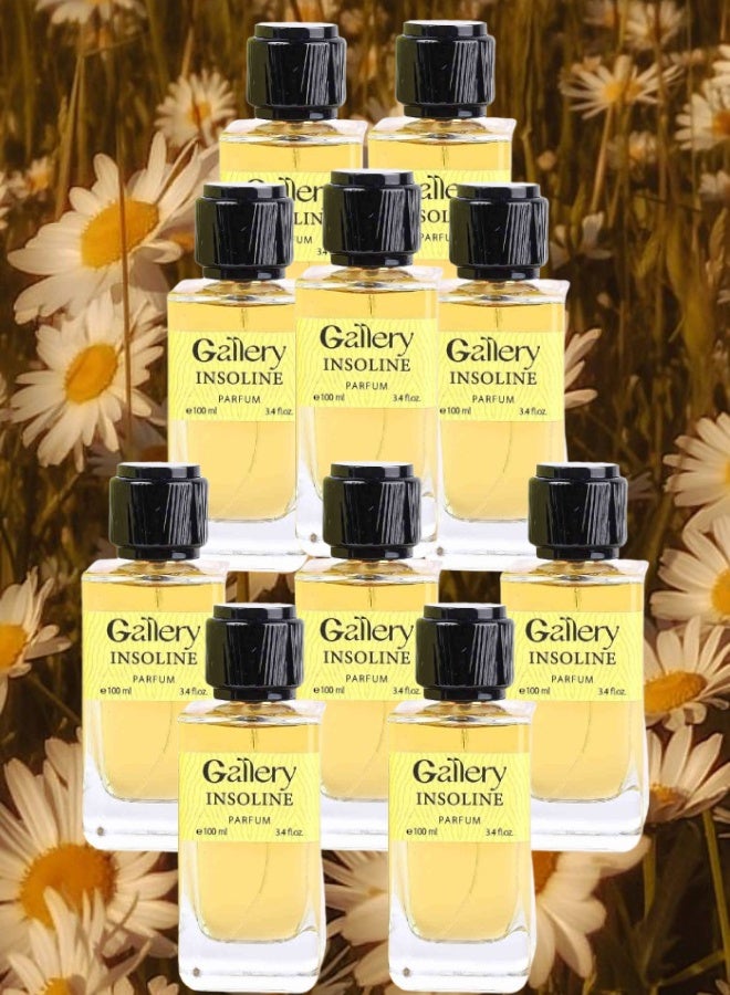 Gallery 10 Pieces Gallery Insoline Perfume 100ML - Image 1