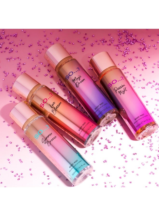 So..? So...? YOU Divine Kiss Women's Body Mist Bundle | 150ml | Pack of 3 | Refreshing & Feminine Fragrance Sprays | Long-Lasting Sweet & Floral Scents - Image 5