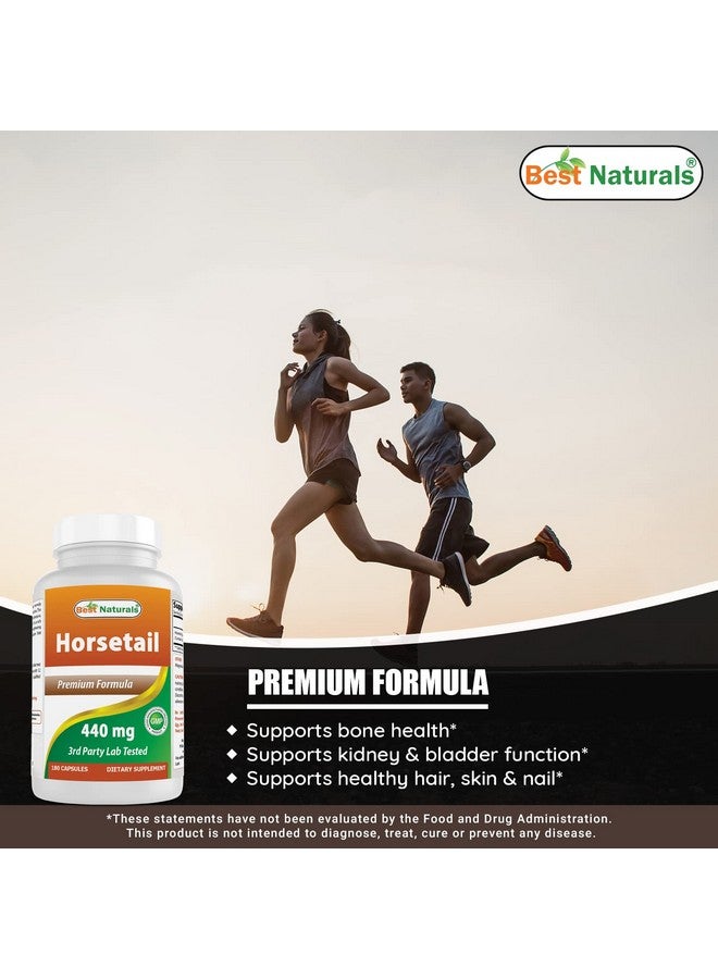 Best Naturals Horsetail 440 mg 180 Capsules - Image 4