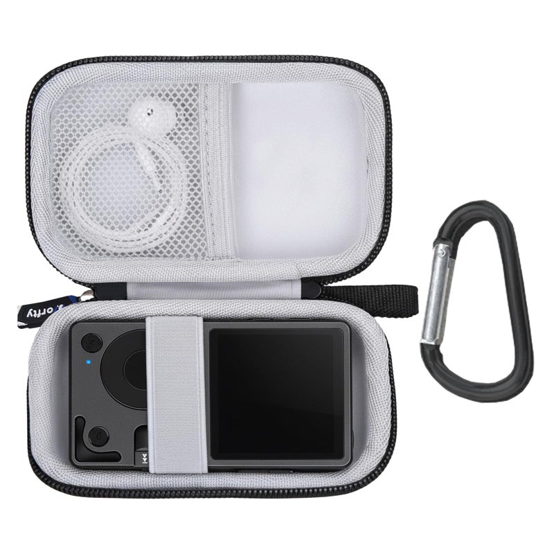 worfty Carrying Case for HiFi Walker H2/ SnowSky/FiiO Echo MINI/Surfans F20/ MECHEN M30 HiFi MP3 Music Player(Case Only) (Black) - Image 1