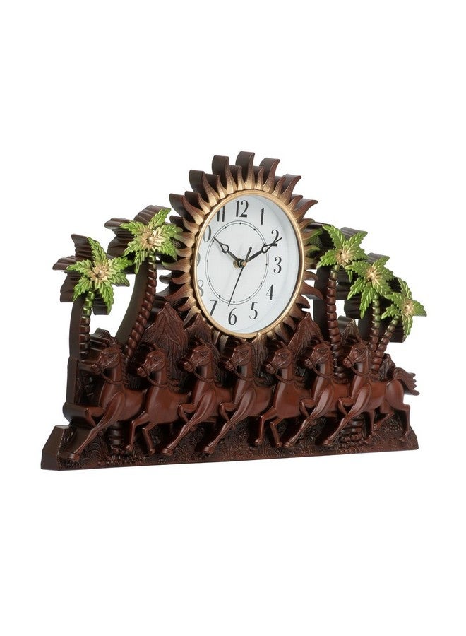 Harbour Analog Latest Stylish New Models Wall Clock for Home Living Room Hall Bedroom (Size Height 33 CM X Width 53 CM)- Home Decor Big Size Wall Clock BZ1 - Image 3
