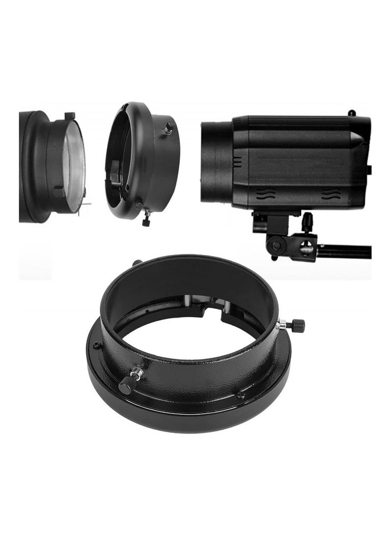 Generic Speed ​​Ring Adapter to Connect Mini Flash Mount to Bowens Mount photography Accessories Interchangeable Mounts  - Image 2