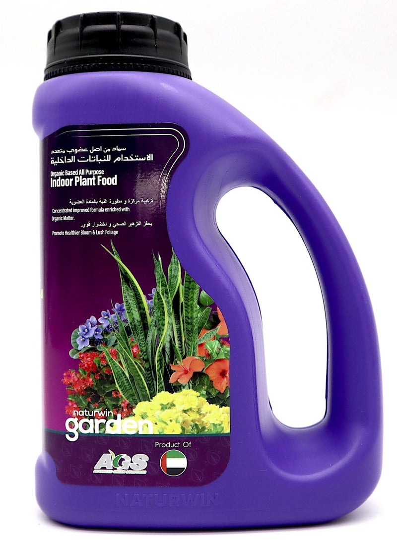 AGS Organic Based Indoor Plant Food Liquid Fertilizer 500ml - Image 1