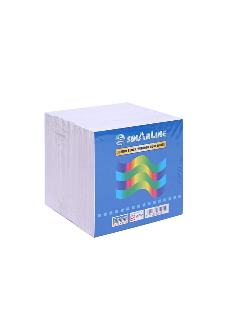 SINARLINE Memo Cube set White - Image 1